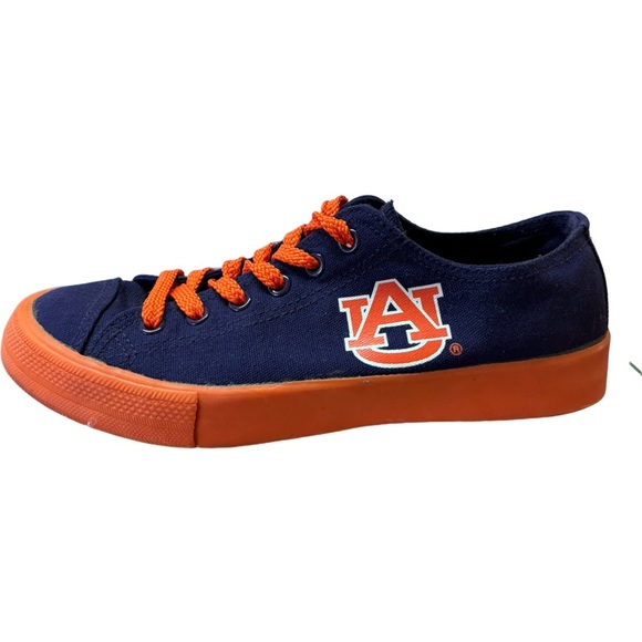 Auburn University Tigers Size Mens 6 or Womens 8 Textile Shoes Reversus - Picture 3 of 9